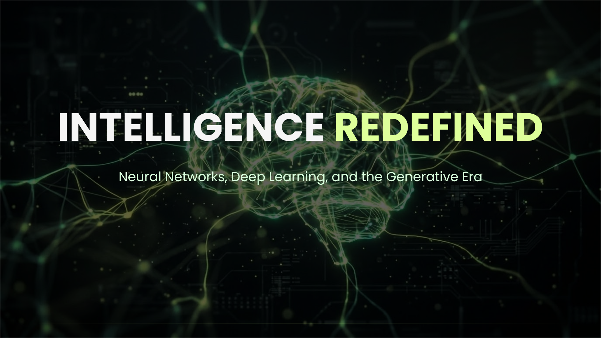 Intelligence Redefined