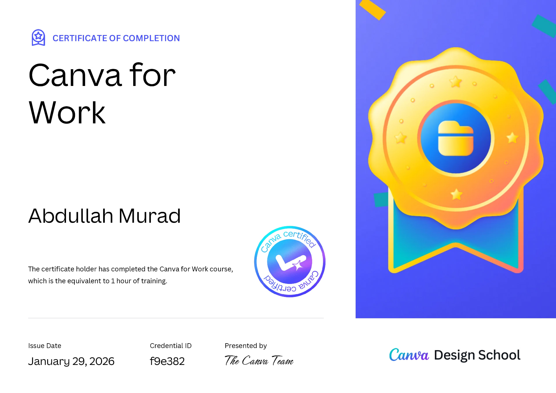 Canva for Work